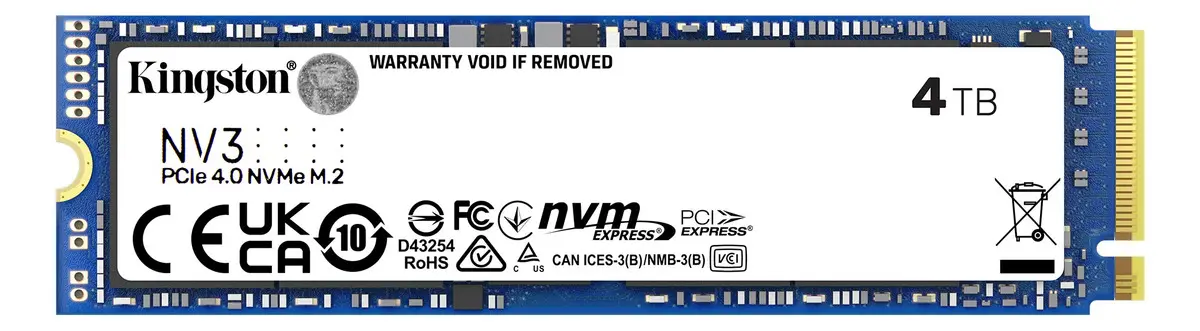 SSD NVME 4TB Kingston